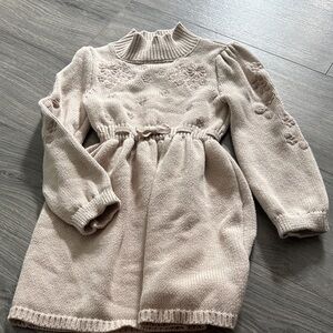 cupcakes & cashmere Cream Knit Dress